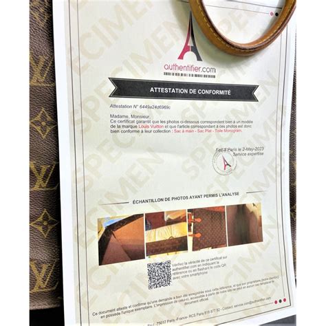 certificat d authenticité louis vuitton pdf|how to authenticate louis vuitton.